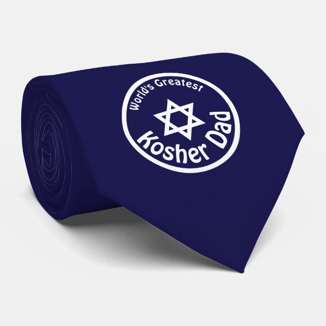 Der größte Kosher-Vater der Welt Krawatte (Gerollt)