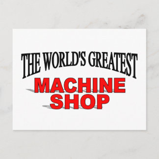 Der größte Maschinenpark der Welt Postkarte