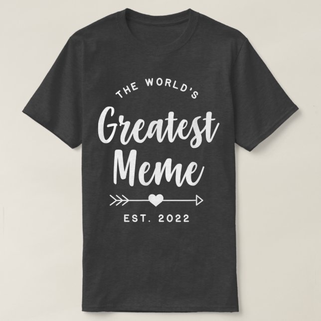 Der größte Meme der Welt T-Shirt (Design vorne)