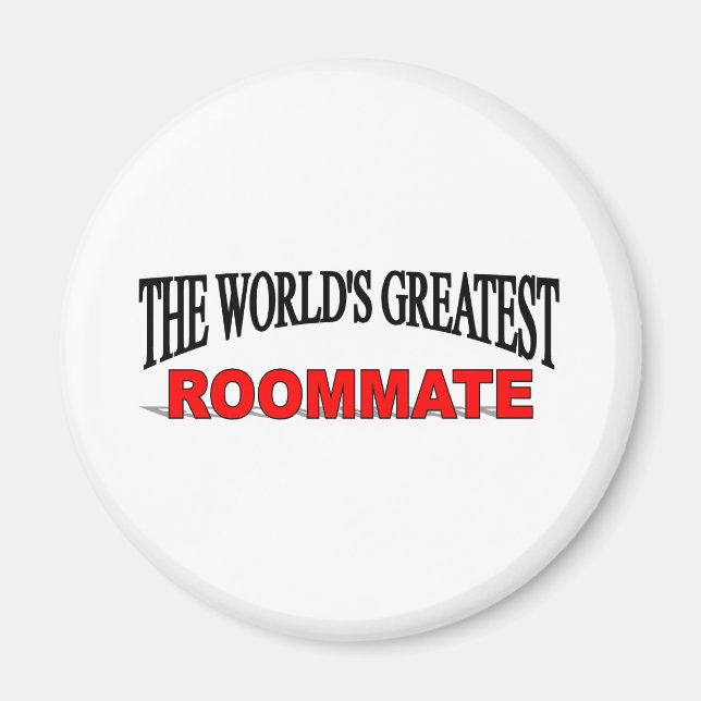 Der größte Mitbewohner der Welt Magnet (Vorne)