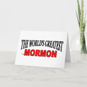 Der größte Mormon der Welt Karte