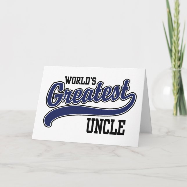 Der größte Onkel der Welt Karte (Vorderseite)