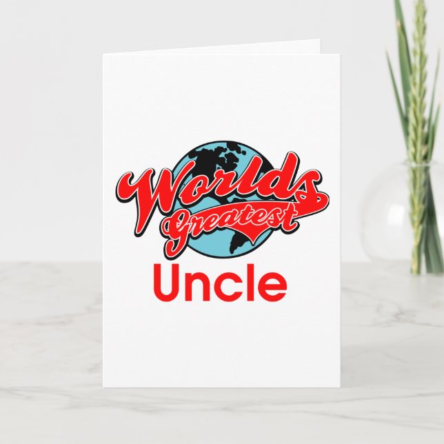 Der größte Onkel der Welt Karte (Vorderseite)