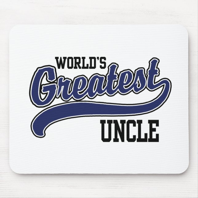 Der größte Onkel der Welt Mousepad (Vorne)
