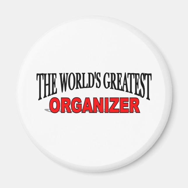 Der größte Organisator der Welt Magnet (Vorne)