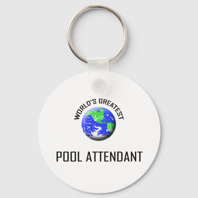 Der größte Pool der Welt Schlüsselanhänger (Vorderseite)