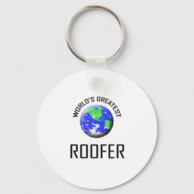 Der größte Roofer der Welt Schlüsselanhänger (Vorderseite)