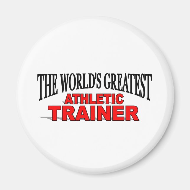 Der größte Sporttrainer der Welt Magnet (Vorne)
