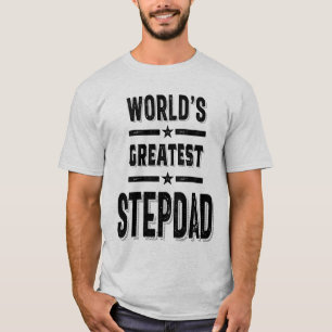 Der größte Step-Vater der Welt - Funny Stepfather- T-Shirt