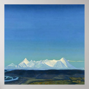 „Der Größte und der Heilige“ von Nicholas Roerich Poster
