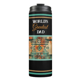 Der größte Vater der Welt, Azteken-Indianerstil Thermosbecher