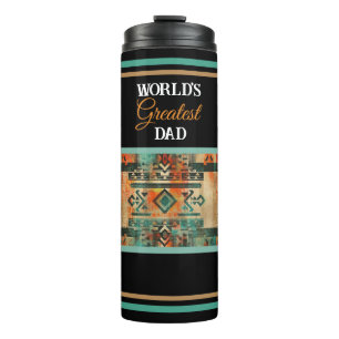 Der größte Vater der Welt, Azteken-Indianerstil Thermosbecher