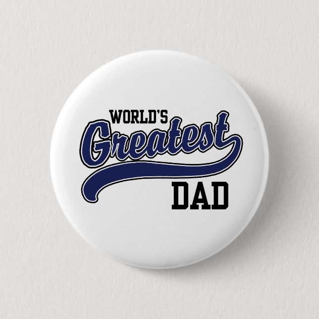 Der größte Vater der Welt Button (Vorderseite)