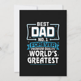 Der größte Vater der Welt für Männer11 Einladung
