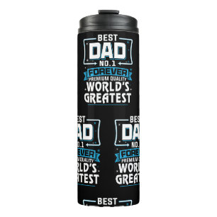Der größte Vater der Welt für Männer11 Thermosbecher