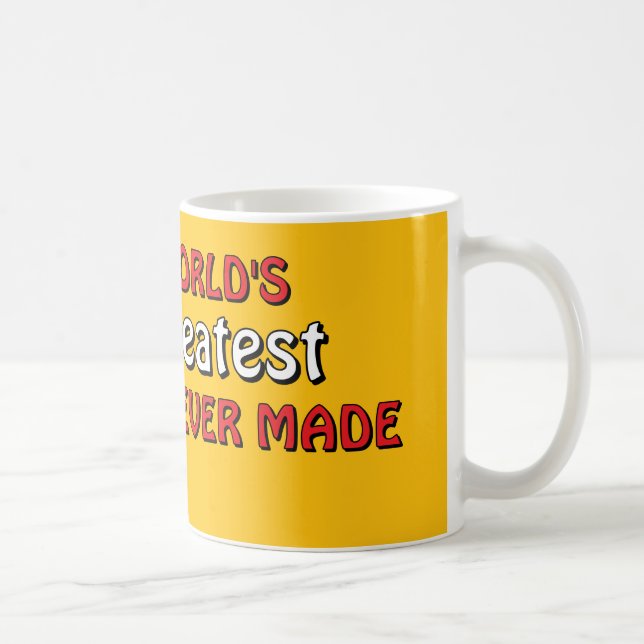 Der größte Vater der Welt hat jemals eine Kaffeezu Kaffeetasse (Rechts)