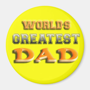 Der größte Vater der Welt Magnet