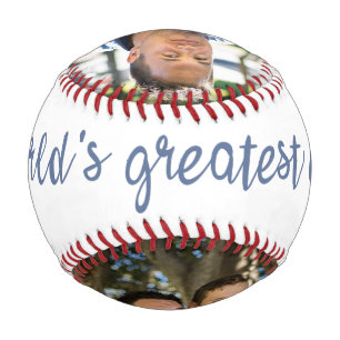 Der größte Vater der Welt - Tag des Vaters, der Fo Baseball