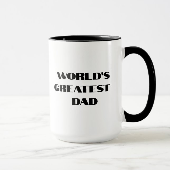 Der größte Vater der Welt Tasse (Rechts)