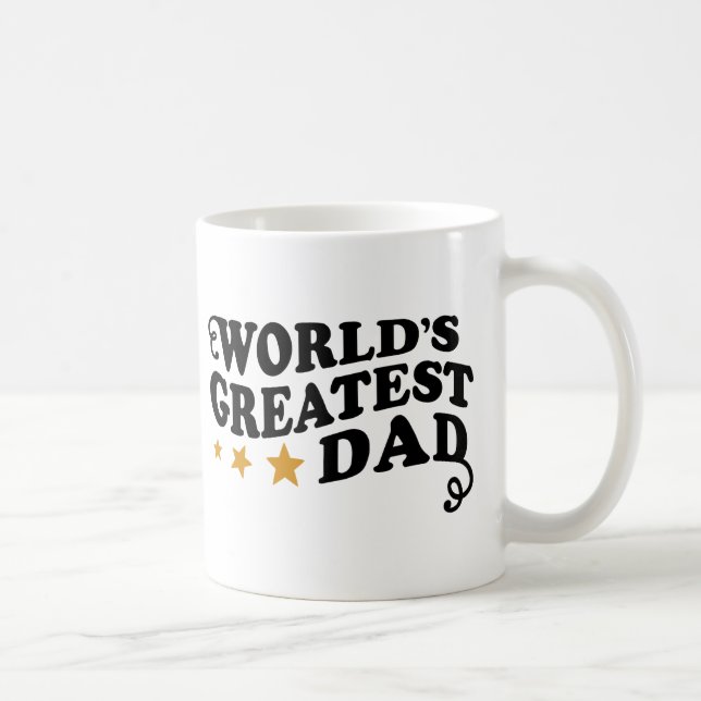 Der größte Vater der Welt Tasse (Rechts)