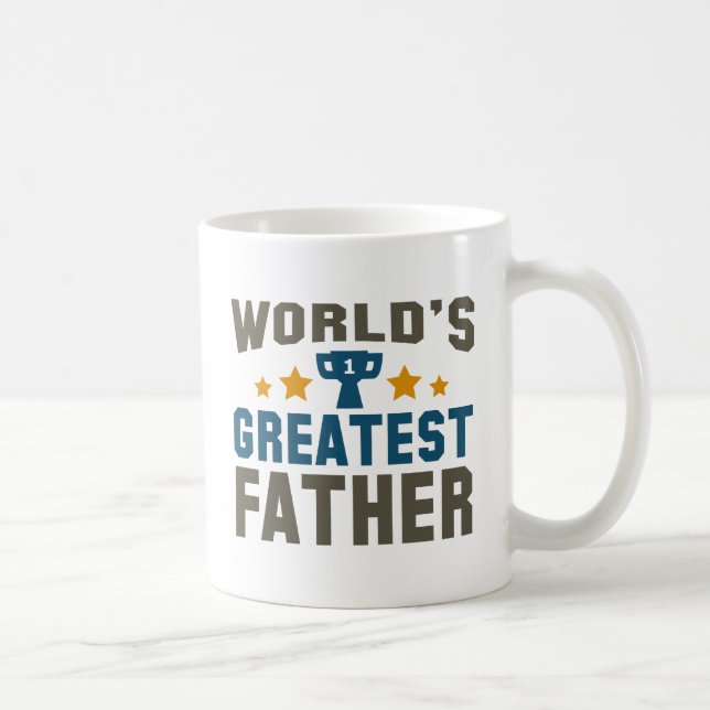 Der größte Vater der Welt Tasse (Rechts)