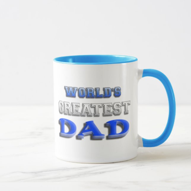 Der größte Vater der Welt Tasse (Rechts)