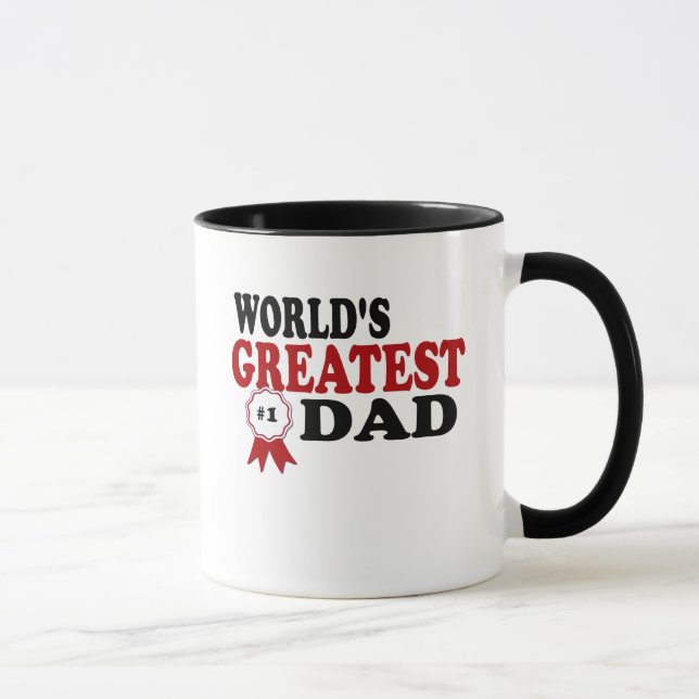 Der größte Vater der Welt Tasse (Rechts)
