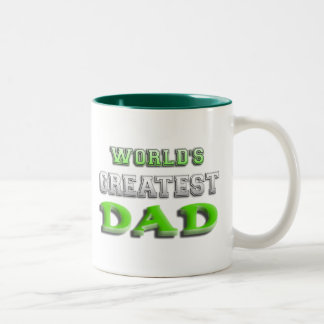 Der größte Vater der Welt Zweifarbige Tasse
