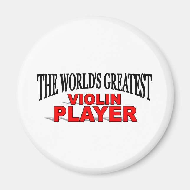 Der größte Violinspieler der Welt Magnet (Vorne)