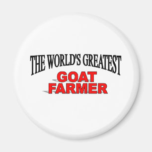 Der größte Ziegen-Bauer der Welt Magnet