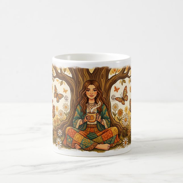 Der Grounded Roots Becher Kaffeetasse (Mittel)