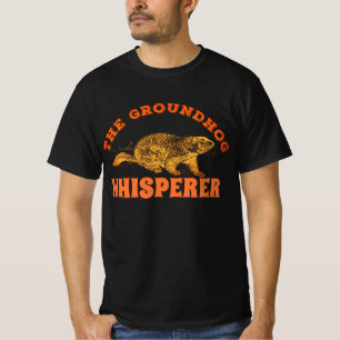 Der Groundhog Whisperer - T - Shirt am Groundhog D