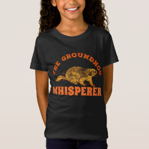 Der Groundhog Whisperer - T - Shirt am Groundhog D