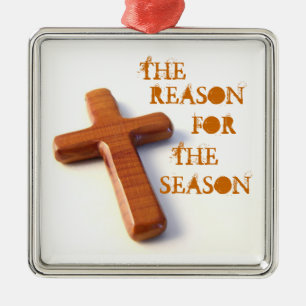 DER GRUND FÜR DIE SAISON ORNAMENT AUS METALL