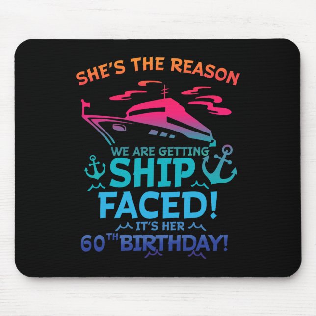 Der Grund, warum wir uns dem Schiff stellen müssen Mousepad (Vorne)