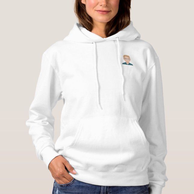 Der grundlegende Hoodie der Frauen (Vorderseite)