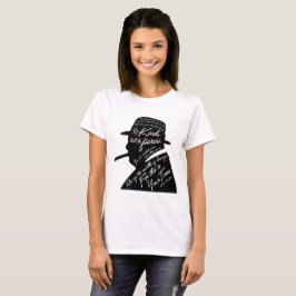 Der grundlegende T - Shirt Churchill Frauen