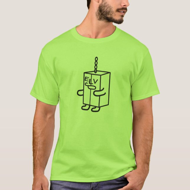 Der grundlegende T - Shirt der Männer (Vorderseite)