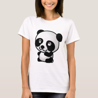 Der grundlegende T - Shirt der Panda-Frauen
