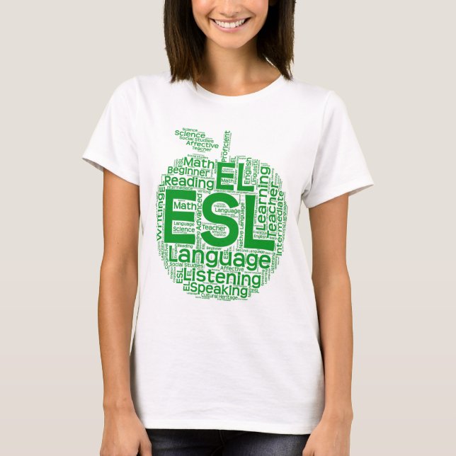Der grundlegende T - Shirt ESL-Frauen (Vorderseite)