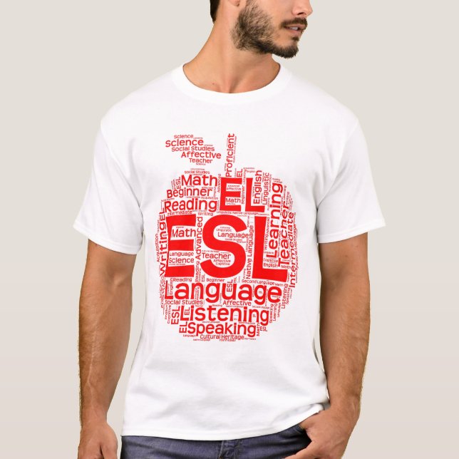 Der grundlegende T - Shirt ESL-Männer (Vorderseite)