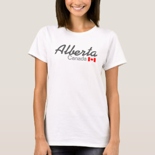 Der grundlegende T - Shirt Frauen Albertas, Kanada