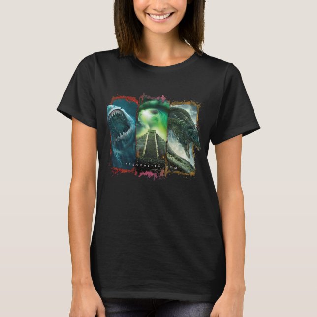 Der grundlegende T - Shirt Frauen Steve Alten (Vorderseite)