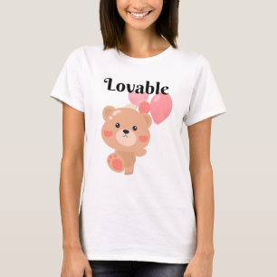 Der grundlegende T - Shirt für liebenswerte Frauen