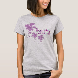 Der grundlegende T - Shirt w/logo der Frauen