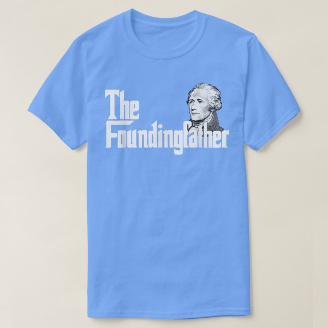 Der Gründungsvater Aleander Hamilton T-Shirt (Design vorne)