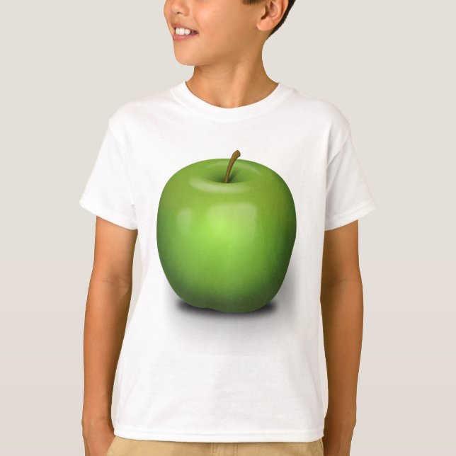 Der grüne Apfel T-Shirt (Vorderseite)