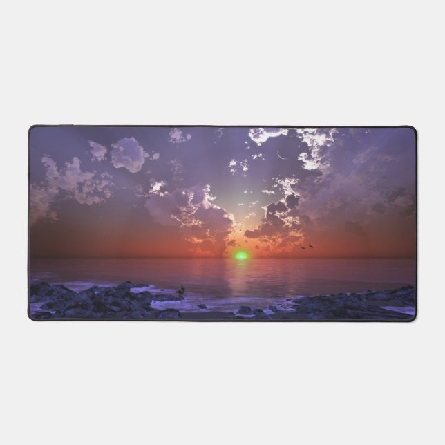 Der grüne Blitz Schreibtischunterlage (Vorderseite)