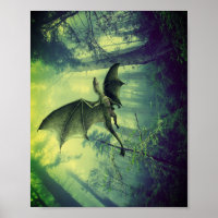 Der Grüne Drache, Naturfantasy Art