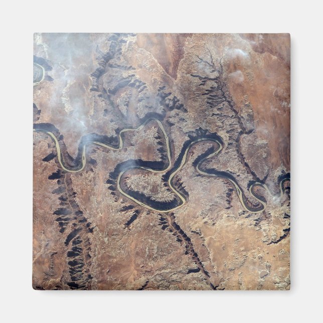 Der grüne Fluss mit seinen Nebenschluchten in Utah Magnet (Vorne)